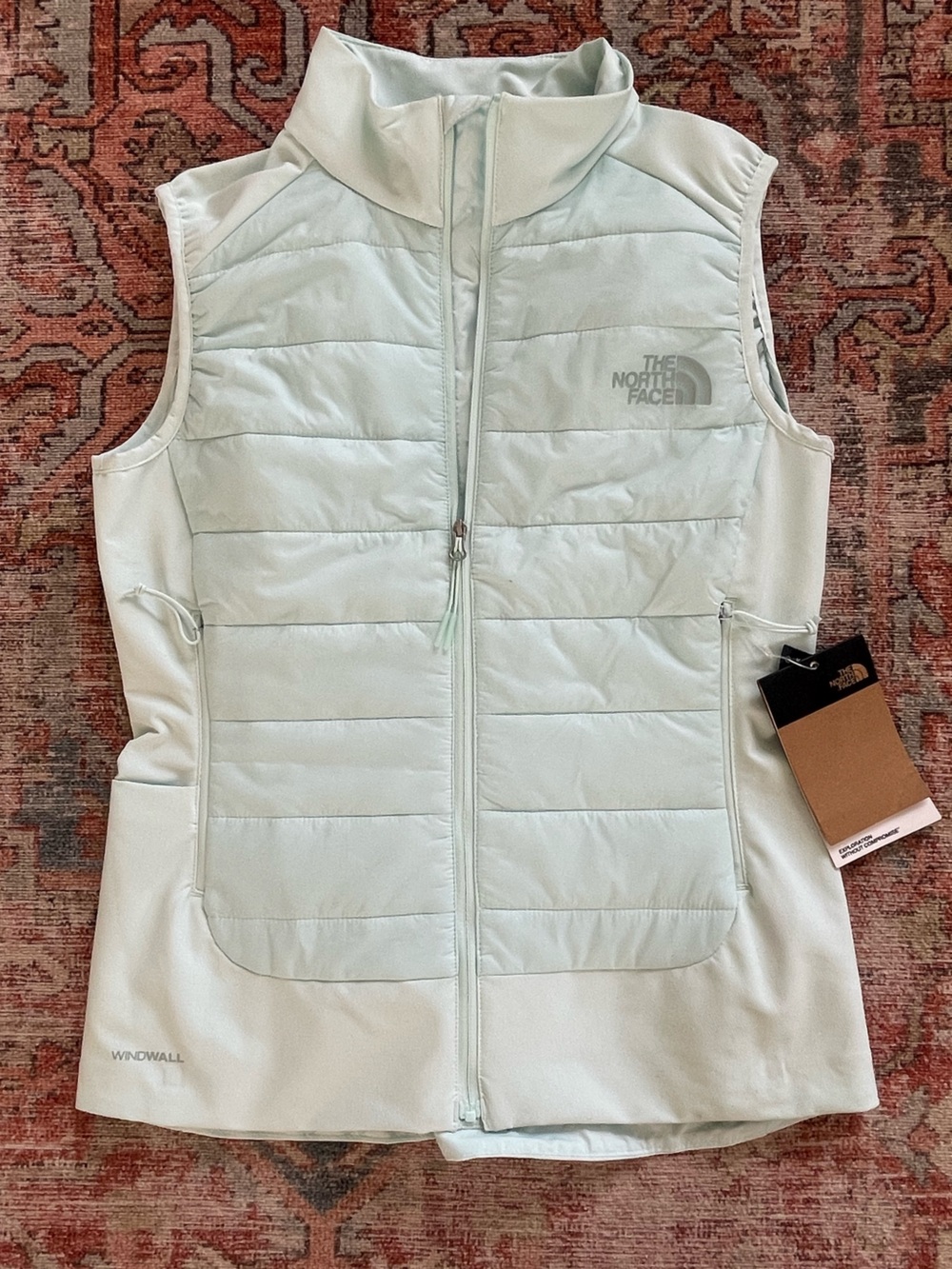 The North Face Shelter Cove Skylight Blue Quilted Vest
